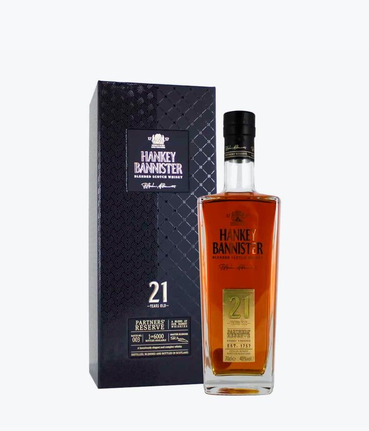 Whisky Hankey Bannister 21 Años