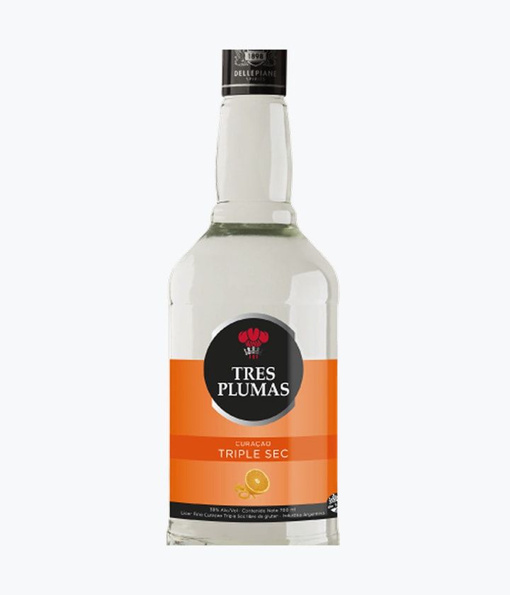 LICOR TRIPLE SEC TRES PLUMAS 1X700 - imagen 3